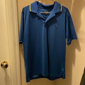 Brooks Brothers Performance Polo. Blue, Size Large.